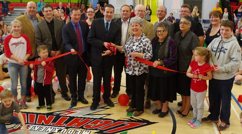 Meduxnekeag Consolidated School officially opened in Woodstock