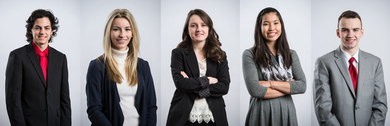 Five students win UNB’s prestigious Currie Scholarships